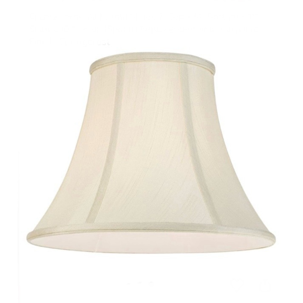NWOT Springcrest Ginna Crème Bell Lamp Shade
7x14x11 (Spider)